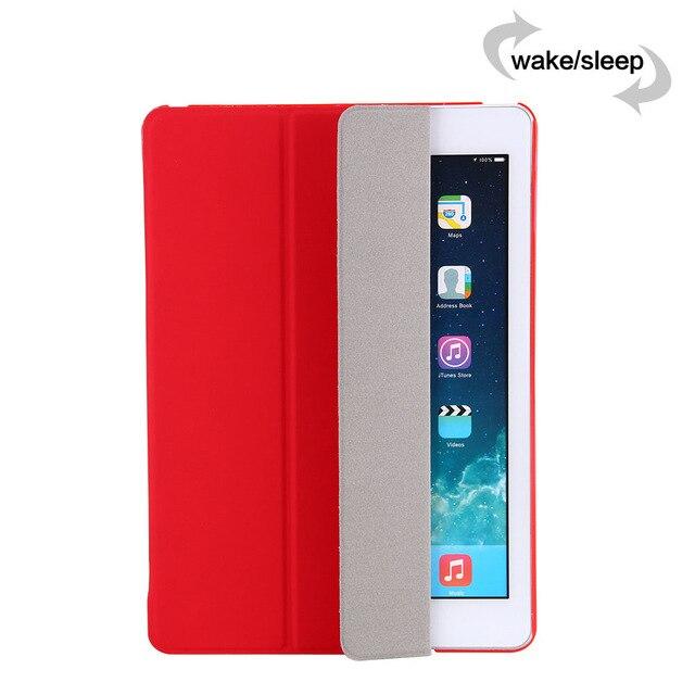 Üç katlanır tablet kılıfı iPad için 10.2 inç 7th 8th için 9.7 Hava 3 2 Air4 10.9 inç PU Deri Akıllı Kapak Otomatik Uyandırma Kabuk ipad pro 11 12.9 2020