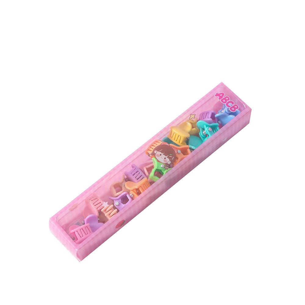 Boxed Kids' Hair Clips-Cute Versatile Dopamine Color Hair Accessories,Durable & Gentle on Toddlers' Hair,Perfect for Daily Wear