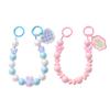 Mermaid Beaded Mobile Phone Chain Anti-Lost Phone Lanyard Keychain Rabbit Pendant Water Cup Wristband Earphone Camera Decor