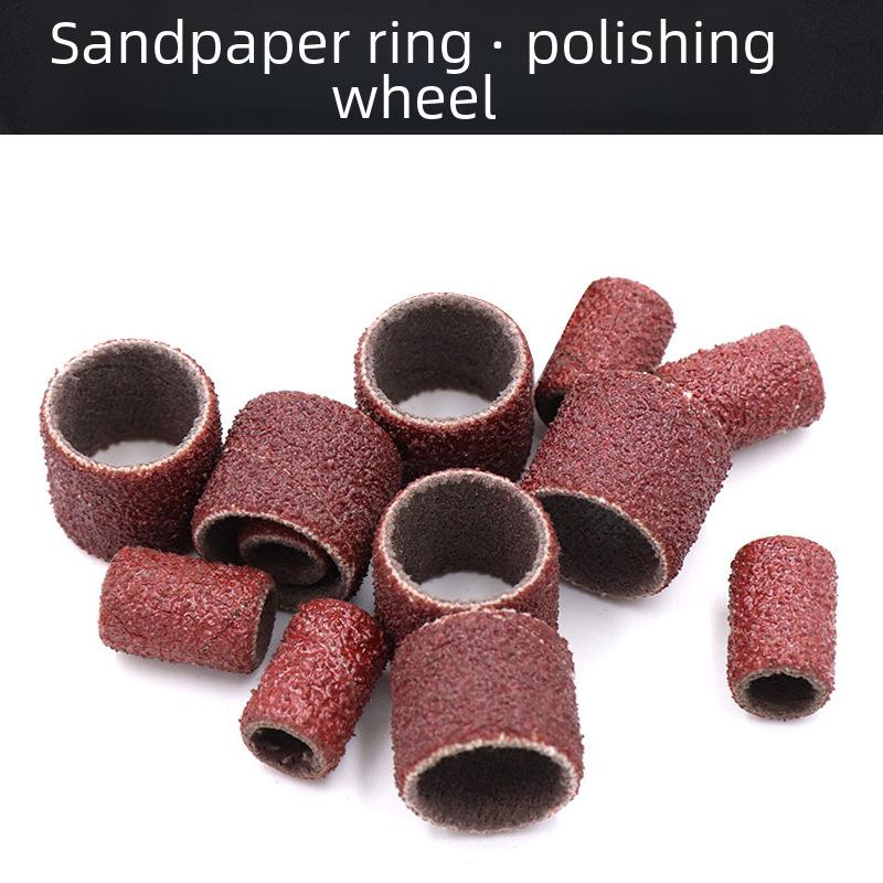 Sandpaper Circle Grinding Head for Wood, Metal, Plastic, and Nail Art