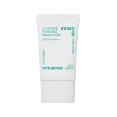 UV Active Poreless Sunscreen SPF50+ PA++++ 50ml | Strong UV Protection & Pore Blurring | Lightweight Matte K-Beauty Sun Cream
