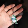 Cartoon Animal Animal Frog Pendent Frog Silent Frog Keychain  Schoolbag Pendant