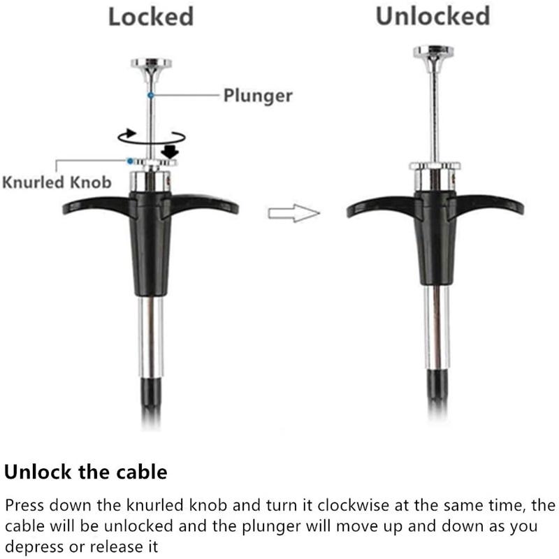 40/70/100CM Mekanik Dişli Kamera uzaktan kumandalı anahtar Kablosu Metal Deklanşör Kablosu