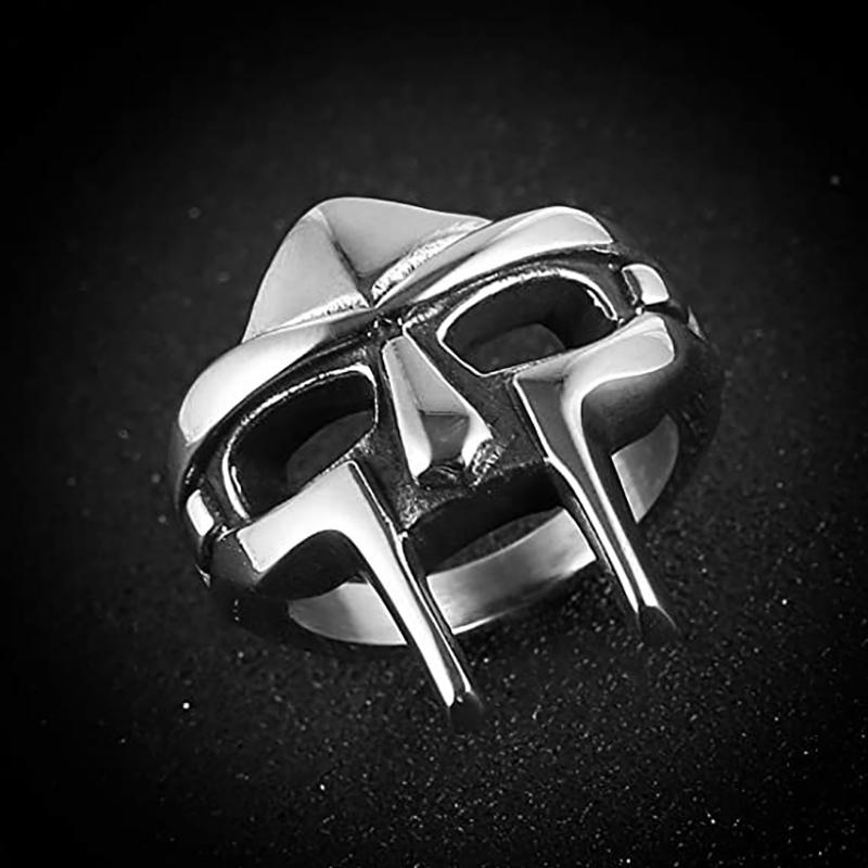 Vintage Pharaoh Mask Men Women Ring Adjustable Joint Ring For Men Gladiator Punk Egyptian Pharaoh Male Open Ring Jewelry