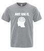 Unisex Tshirt High Quality Cotton Funny Design Printing Casual Cool Loose Oneck Male For Unisex Tshirt Hip Hop Tees Tops Breathable