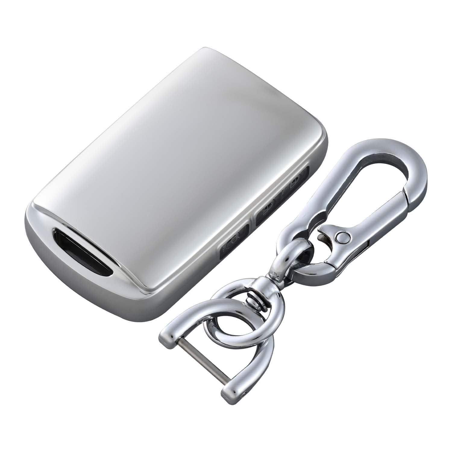 

SEIWA Car Key Mazda Key Case Chrome Plated Cover, A-Type WA92, чёрный