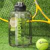WTEMPO Large Capacity Sport Water Bottles Men's and Women's Outdoor Fitness Water Cup Portable with Lifting Rope Sports Plastic Water Cup with Straw