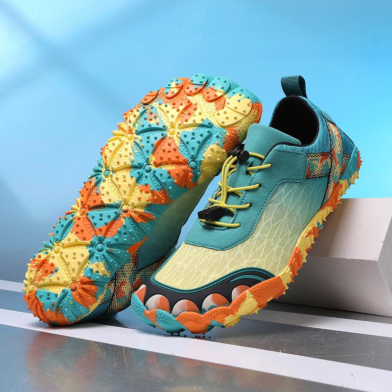 New Quick-Drying Non-Slip Breathable Outdoor Wading & Hiking Five-Finger Shoes for Couples 36