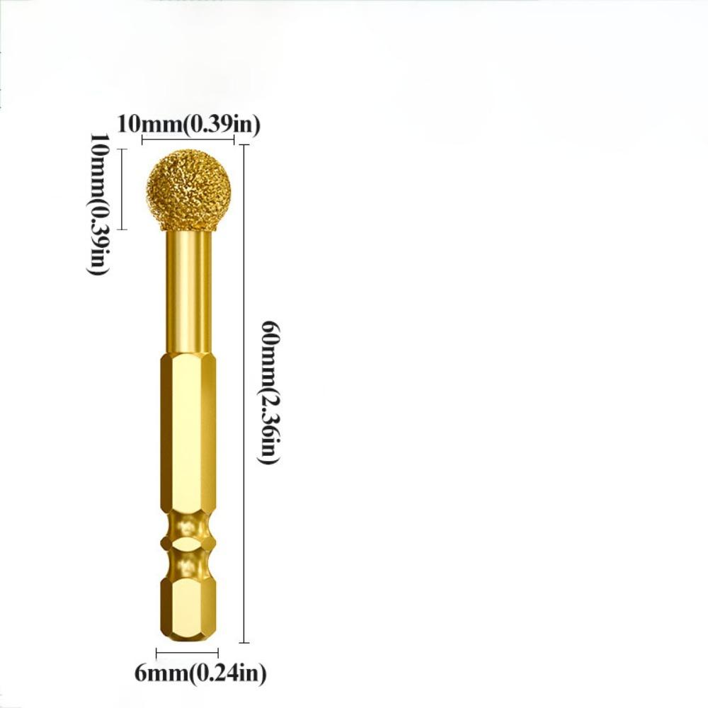 Efficient Abrasive Tool Adamas Rotary Tool Set Coated Grinding Burr  Glass Stone Carving