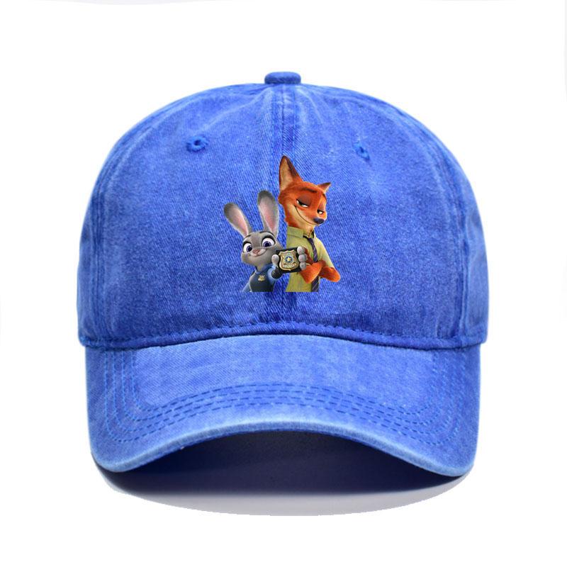 Cartoon Zootopia Three-toedSloth Baseball Cap Couple Women Print Trucker Hat Summer Casual Outdoor Dropshipping Baseball Caps
