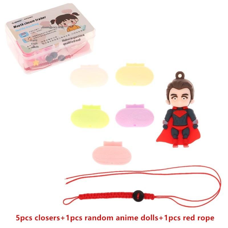 Children's Sleep Mouth Breathing Corrector Sleep Convex Lip Muscle Training Device Set Oral Muscle Trainer Exercise Set Tools