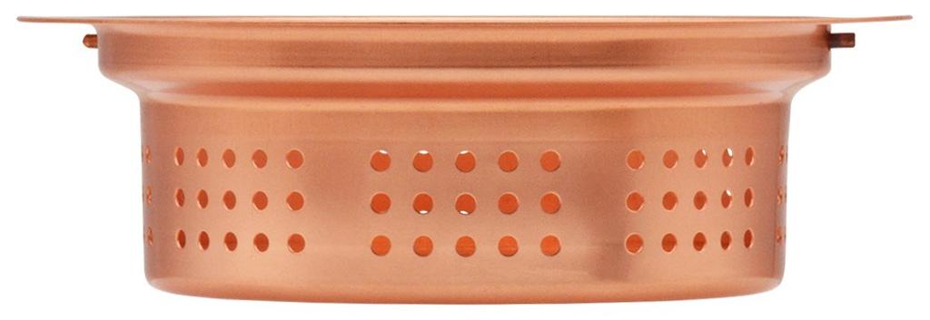 Gaona Korekamo Copper Sink Trash Basket for Drains Prevents Slime and (Anti-bacterial, Odors, Hygienic) GA-PB012