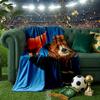 Paddington Adventures Throws Blanket Flannel Blankets Plush for Couch Bed Gifts for Men Women Travel picnic blanket Christmas fan gifts