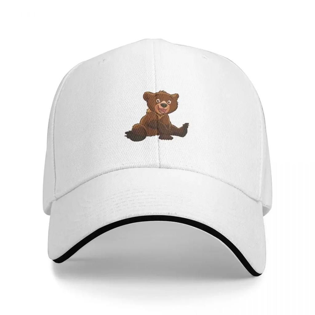 Koda Brother Bear Sticker Baseball Cap Dropshipping Hat Man For The Sun For Girls Men's