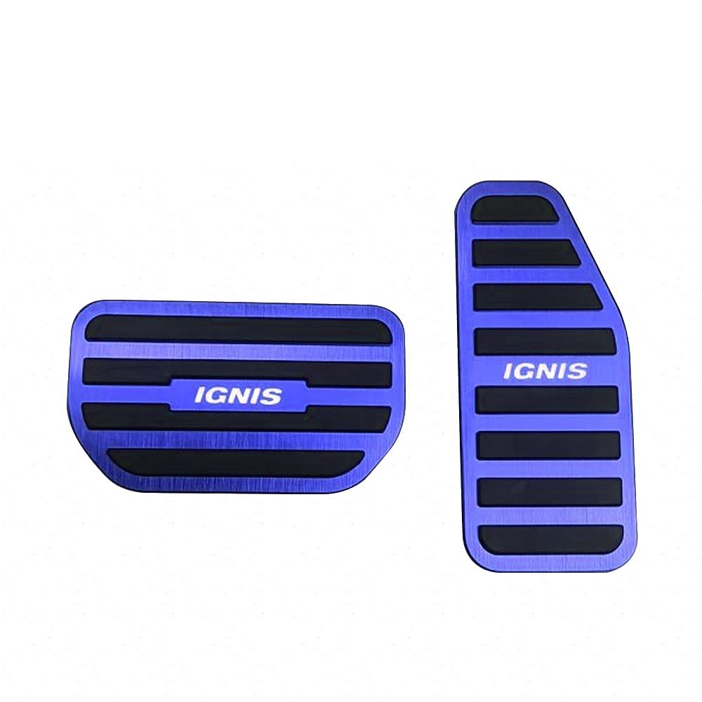 

BOYOUS [Latest model] Suzuki Ignis FF21S Aluminum pedal No tools required Specially designed brake accelerator cover Anti-scratch and anti-slip 2