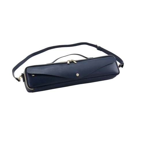 Pearl Flute X Legato Largo Collaboration Flute Case Cover #Navy, for C and H Foot Joints, Includes Flute Mat, LL-FLCH3#NV