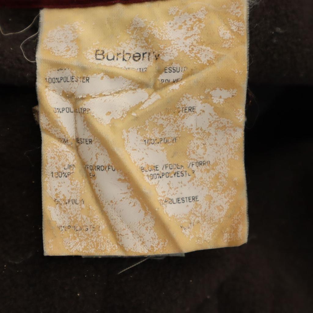 Burberry Quilted Jacket M Red Series Men's Used