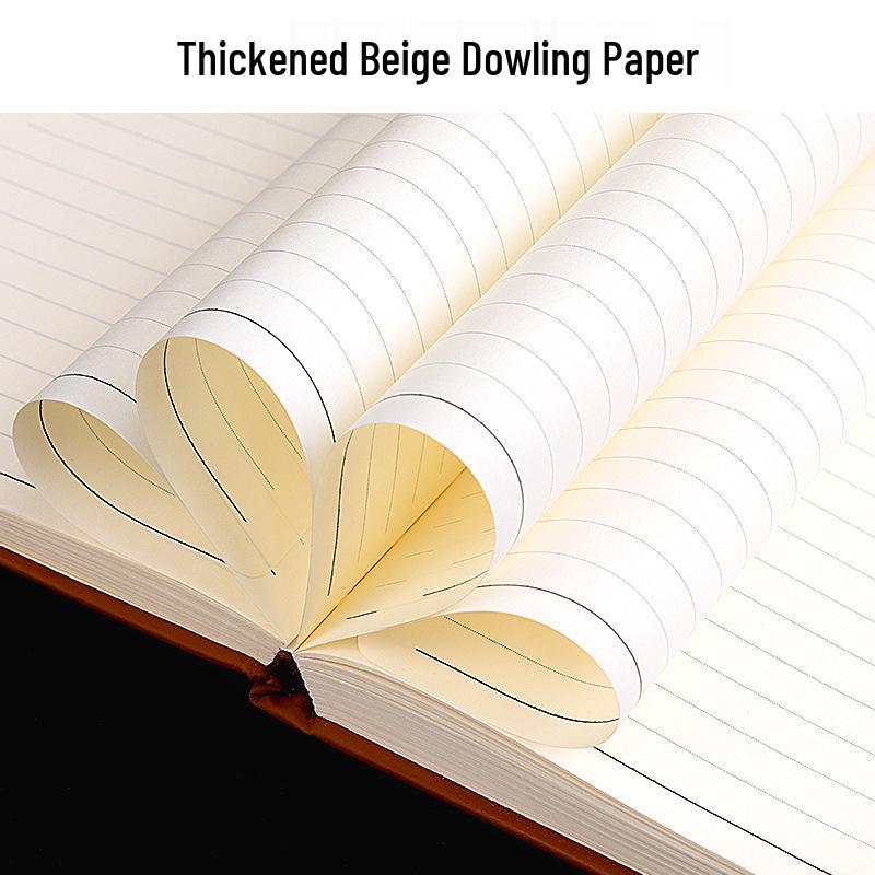 A5 Business Office Notebook with Thickened Pages and Simple Buckle, Ideal for Meetings, Record Keeping, Custom Logo Printable