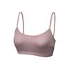 Women Sexy Simple Comfortable Solid Color Wireless No Buckle Camisole Bra