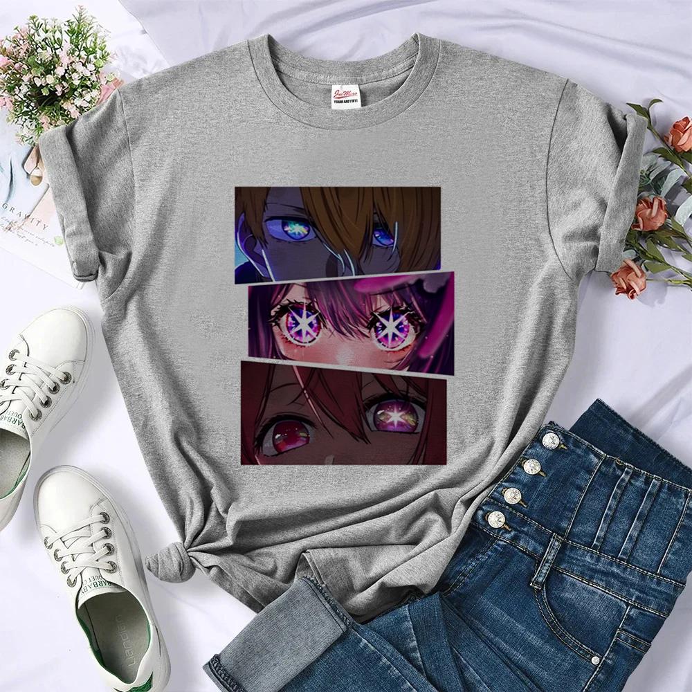 Oshi No Ko Shirt Female Funny Japanese Gyaru Jojifuku Dollette Top Tees Aesthetic Cheap Meme Anime Y2k