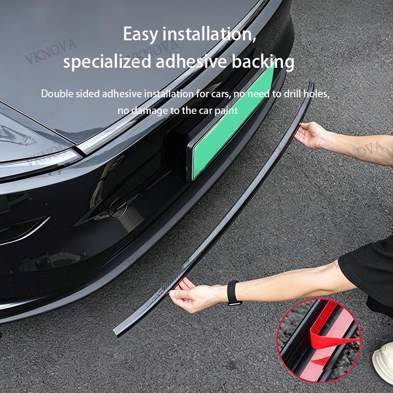 For Model YL 6Seat 2026 YJuniper Car Front Bumper Lip Splitter Spoiler Skirt Protector Body Trim Bumper Lip Strip Car Side Skirt