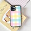 Ins Koreanischer Stil Handyhülle Für iPhone 17,16,15,14,13,12,11 Plus,Pro Max,XS,Farbige Silberbeschichtete Innenabdeckung