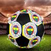 Pallone da Calcio Fenerbahce FC, colorato, adatto a tutte le età, cucito a macchina, materiale PVC, qualità da competizione, resistente e ad alto rimbalzo
