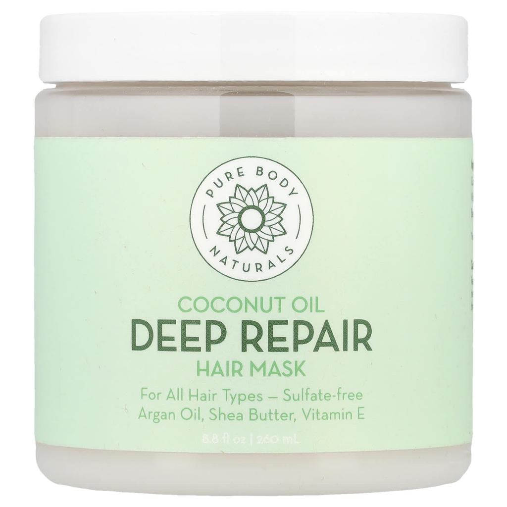 Coconut Oil Deep Repair Hair Mask, 260Ml(8.8Fl Oz)
