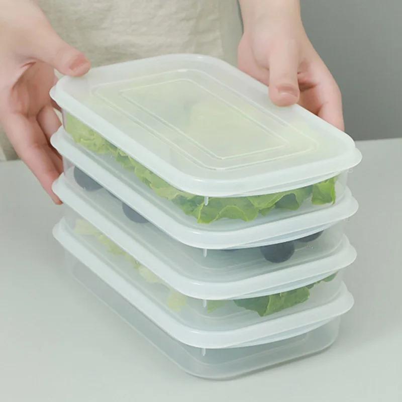 Refrigerator Frozen Meat Fresh-Keeping Box - Portable Food Preservation Container, Kitchen Tool for Meat & Fruit Storage