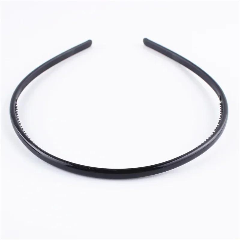 Plastic Thin Skinny Headbands - Headbands for Women - Plain Headband for Girls DIY - Hair Bands Teeth Comb Headband