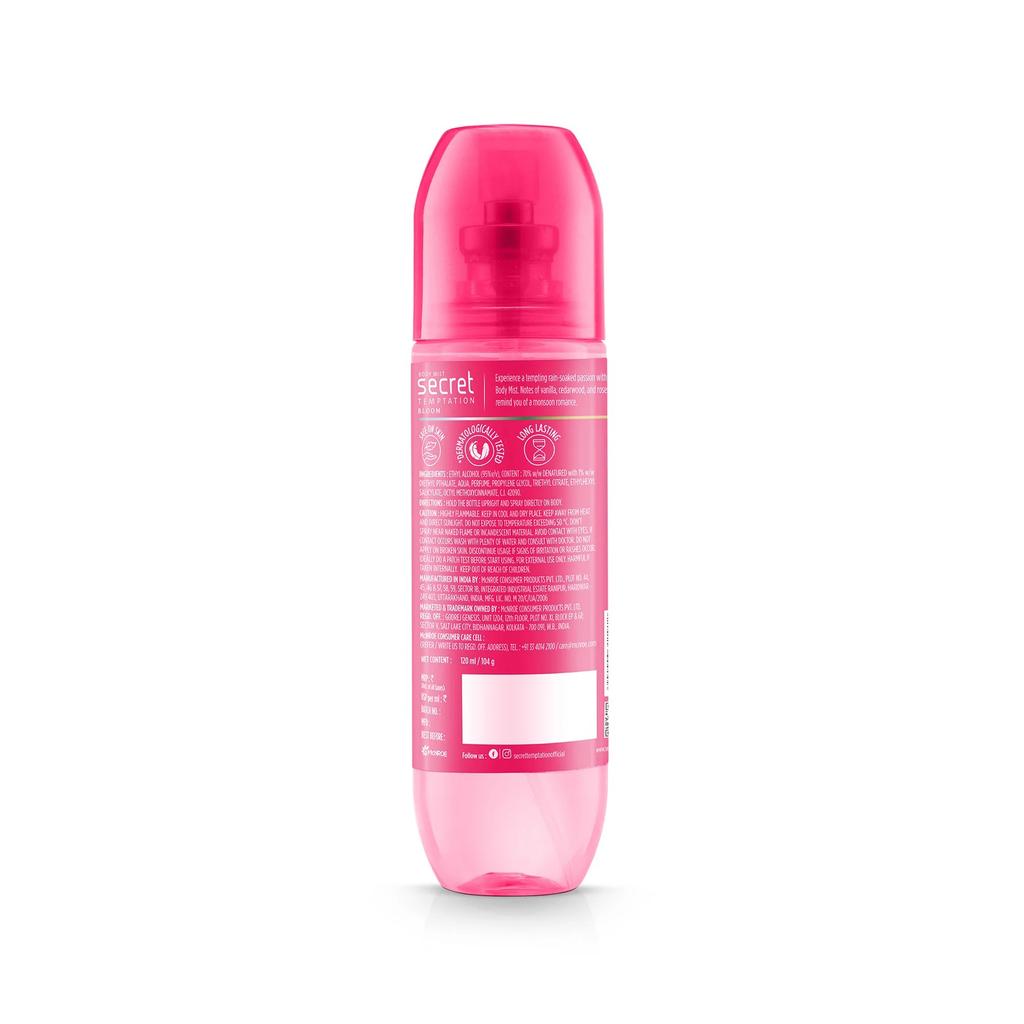 Мист для тела Смелость (120 мл), Body Mist Bold,  Secret Temptation