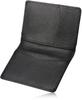 Business Card Thin Pockets with Memo Genuine Shrink Leather [améliage] Men's Holder, Type, [5 Holder], Leather, (Black)