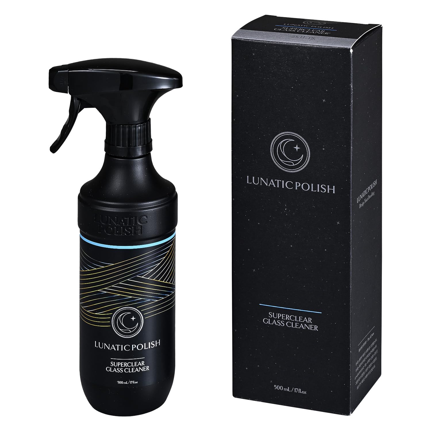 

BULLSONE Neutral Car Glass Cleaner Super Clear BU12 500ml No Abrasives or Just Spray and Leaves No Contains Lubricating Grapefruit Car Window Car