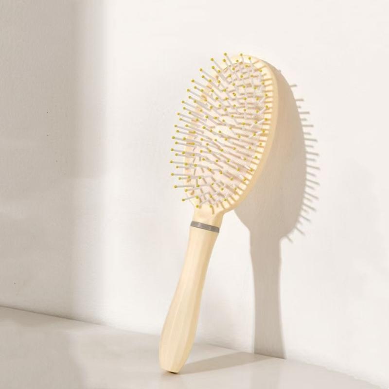 Volumizing Air Cushion Comb Set for Long Hair, Straightening & Curling Massage Brushes, Perfect for Girls’ Dorm & Home Use Air cushion comb