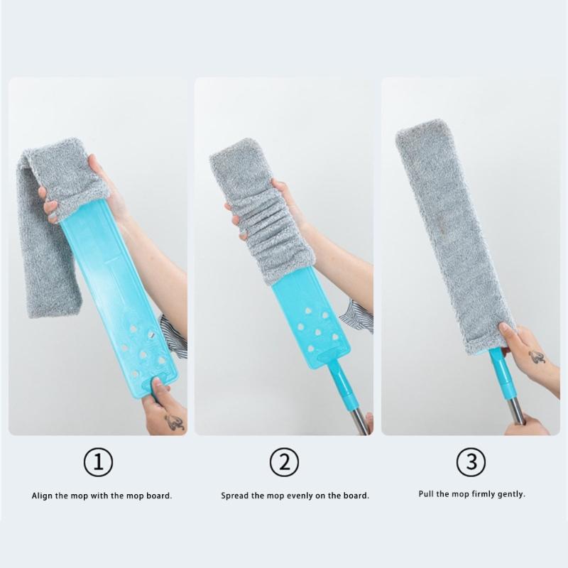 Extendable Handle Duster Cleaner with Flexible Head for High Ceiling and Hard To Reach Area Tight Space Cleaning Tool