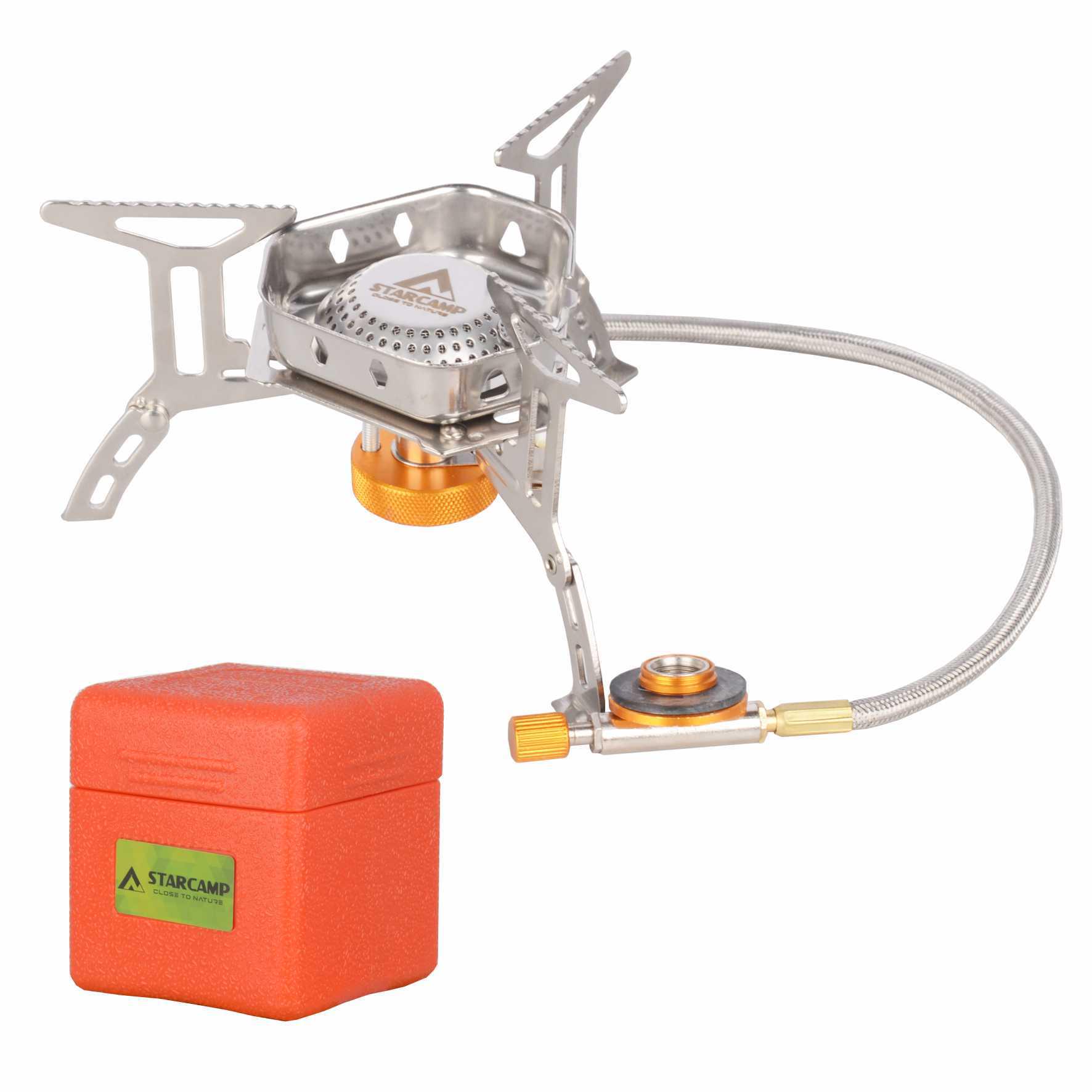 STARCAMP 3500W Windproof Outdoor Camping Stove - High-Heat Gas Cookware for Wild Cooking and Picnics