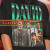 DAVID TENNANT Tshirt, David Tennant Vintage Shirt, David Tennant Homage Tees, David Tennant Retro 90s Sweater, David Tennant Gift #saf