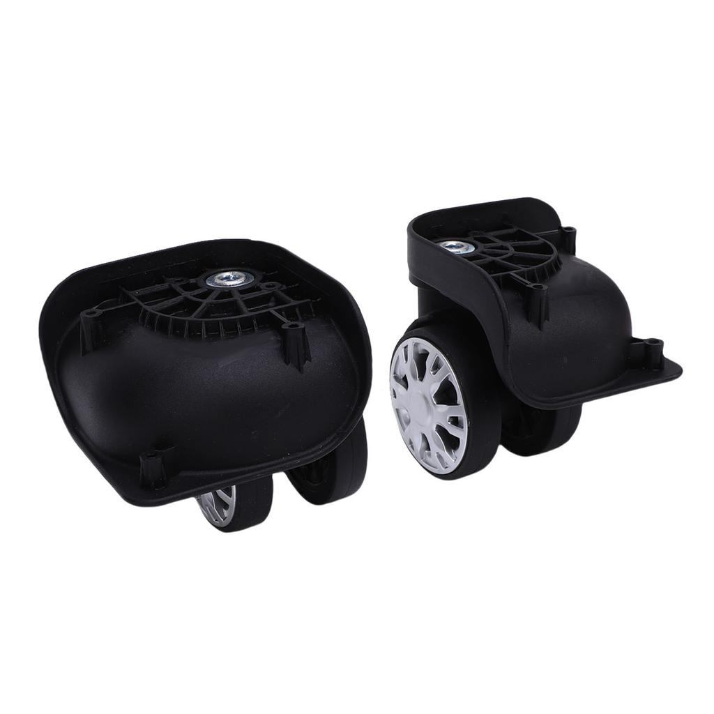 Luggage Suitcase Wheels Abrasion Proof ABS Silent Shock Absorbing Small Suitcase Swivel Caster Replacement