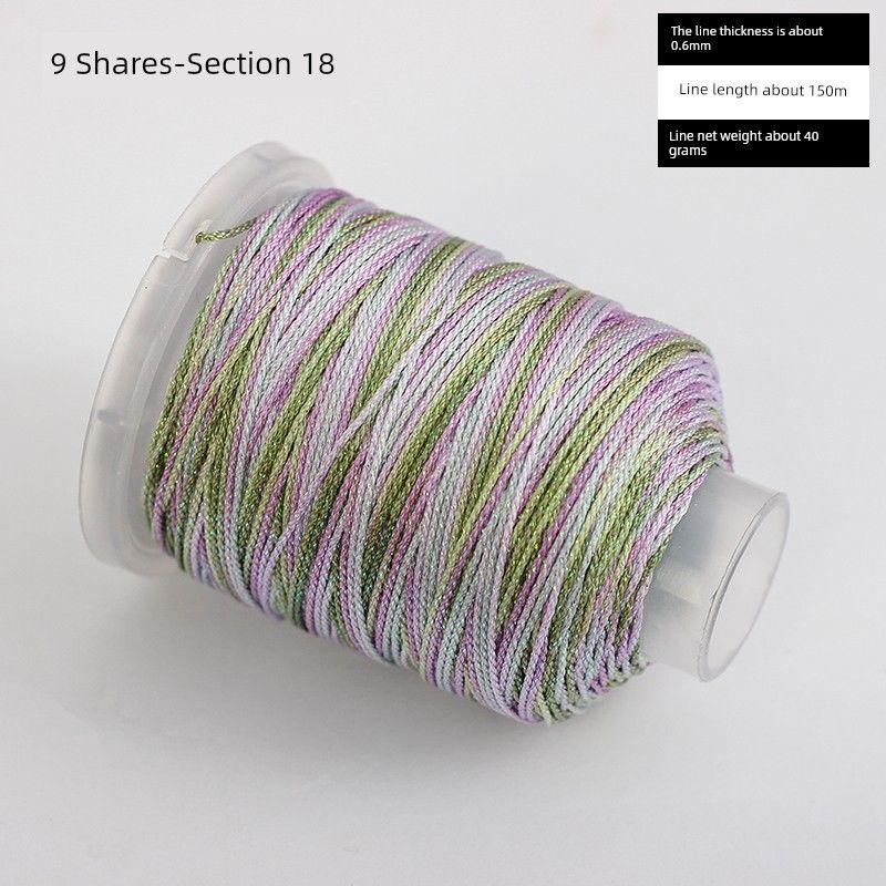 

Сделай сам Звездное небо Красочный плетеный шнур Плетеный браслет Брелок Прядь Light blue