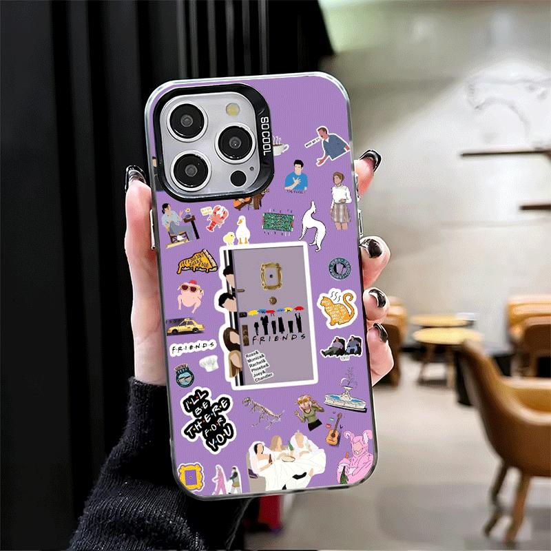 Friends Tv Show Theme Soft Phone Case for iPhone 15 16 17 Pro Max 17Air 16E 14 Plus 13 12 Mini Shockproof Cover Back Shell