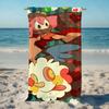 C-charlotte Cute Cartoon Towel Beach Quick Dry Soft Pool Towels Gift for Travel Gym Shower Camping Sports