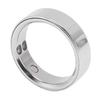 Smart Ring Fitness Tracker Stainless Steel IP68 Water Proof Wearable Smart Ring with APP for Men Women Silver Type 7