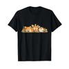 Sleeping Forest Friends Woodland Animals Cottagecore T Shirt Vintage Versatile Homme Graphic Streetwear Casual