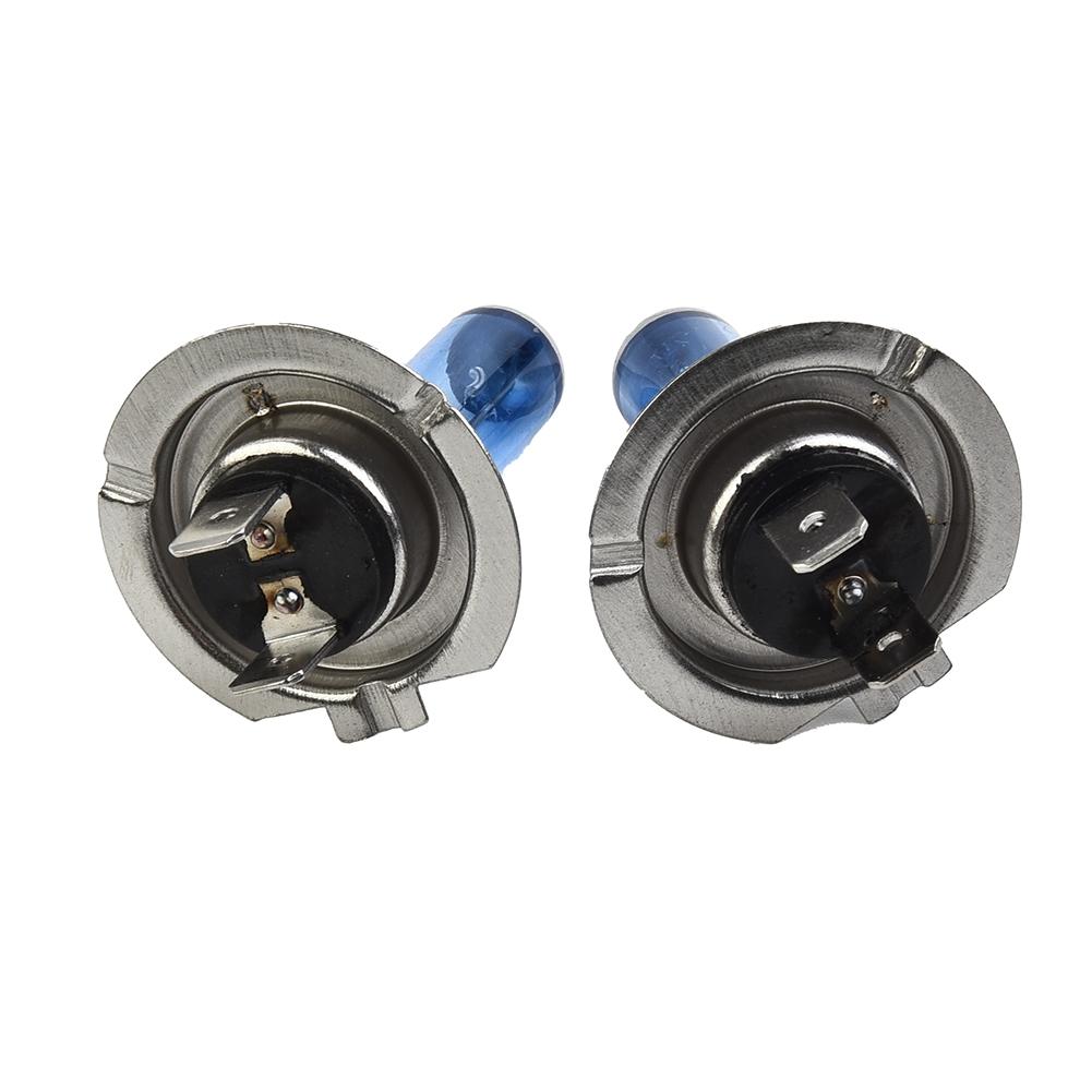 Halogen Headlights Super Bright Replacement Parts Set Auto 2Pcs White Xenon