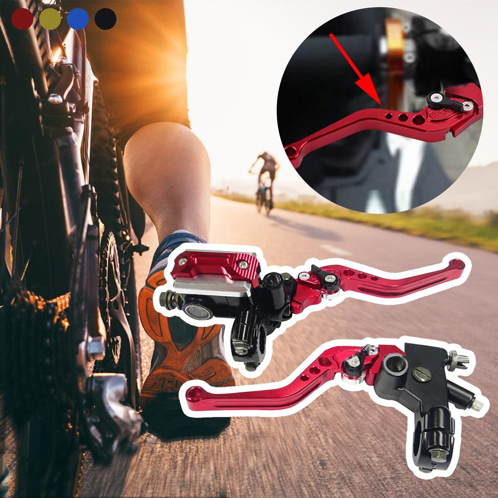 4-Color Universal Motorcycle Master Cylinder Fuel Tank Lever Brake Clutch Lever