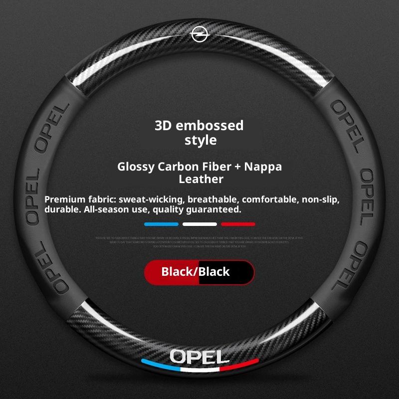 Auto Lenkradbezug Für Opel OPCline Astra Corsa Grandland Insignia Mokka Vectra GTC Tigra Vivaro Zafira Auto Zubehör