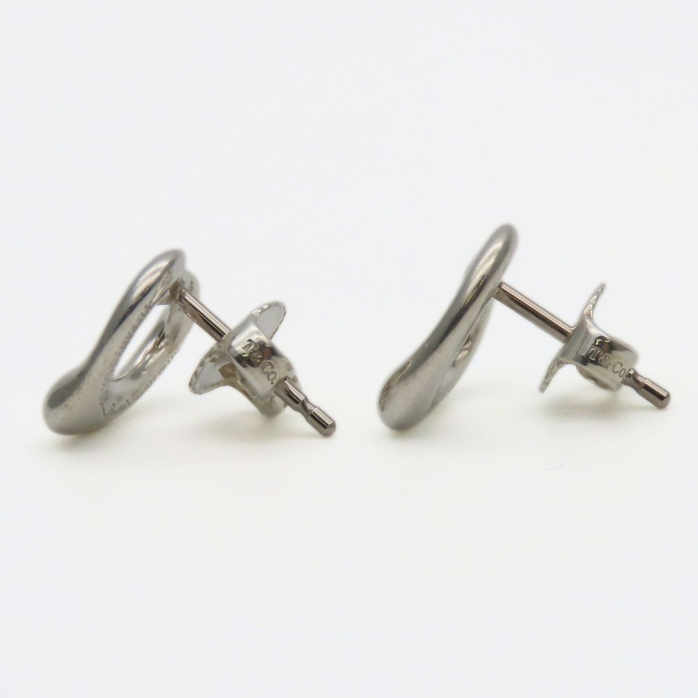 Used TIFFANY&Co. Pierce Open Heart Silver925 2.2g Silver El Saperetti