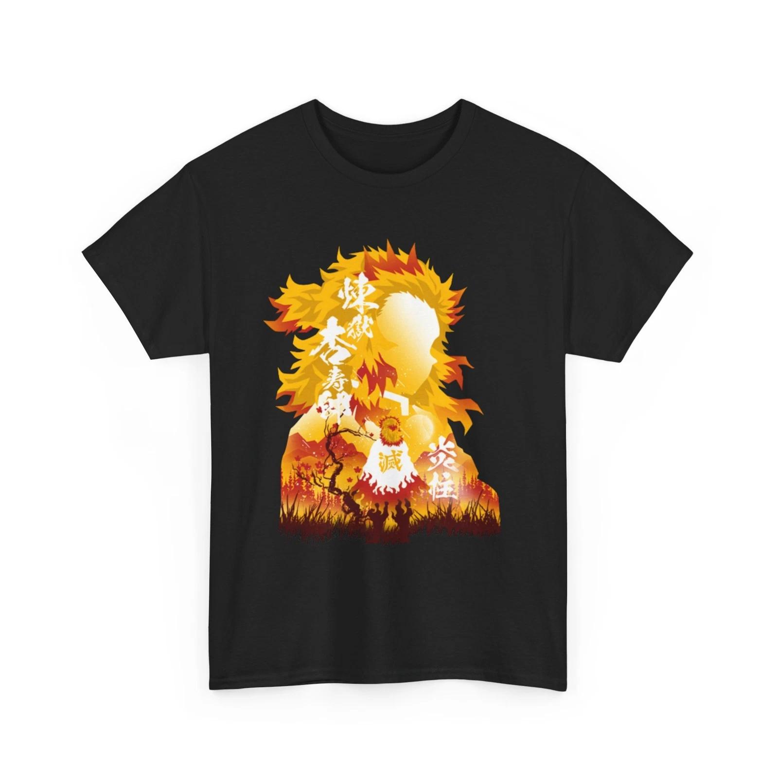 

Flame Breathing Moon Shirt S