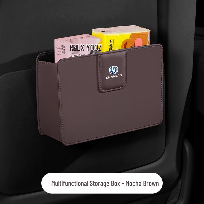 

Multi-Functional Car Door Storage Box & Seat Back Hanging Trash Can for Changan Qiyuan A05/A06/A07/Q05