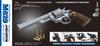Crown Model No. 8 S&W M629 6-inch Hop-Up Air Revolver, Silver, Ages 10 and Up, Airsoft Gun